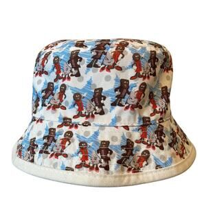 Hersheys reversible Bucket Hat With Hershey Chocolate Figures